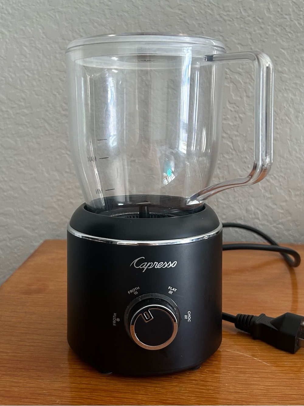 Capresso milk frother